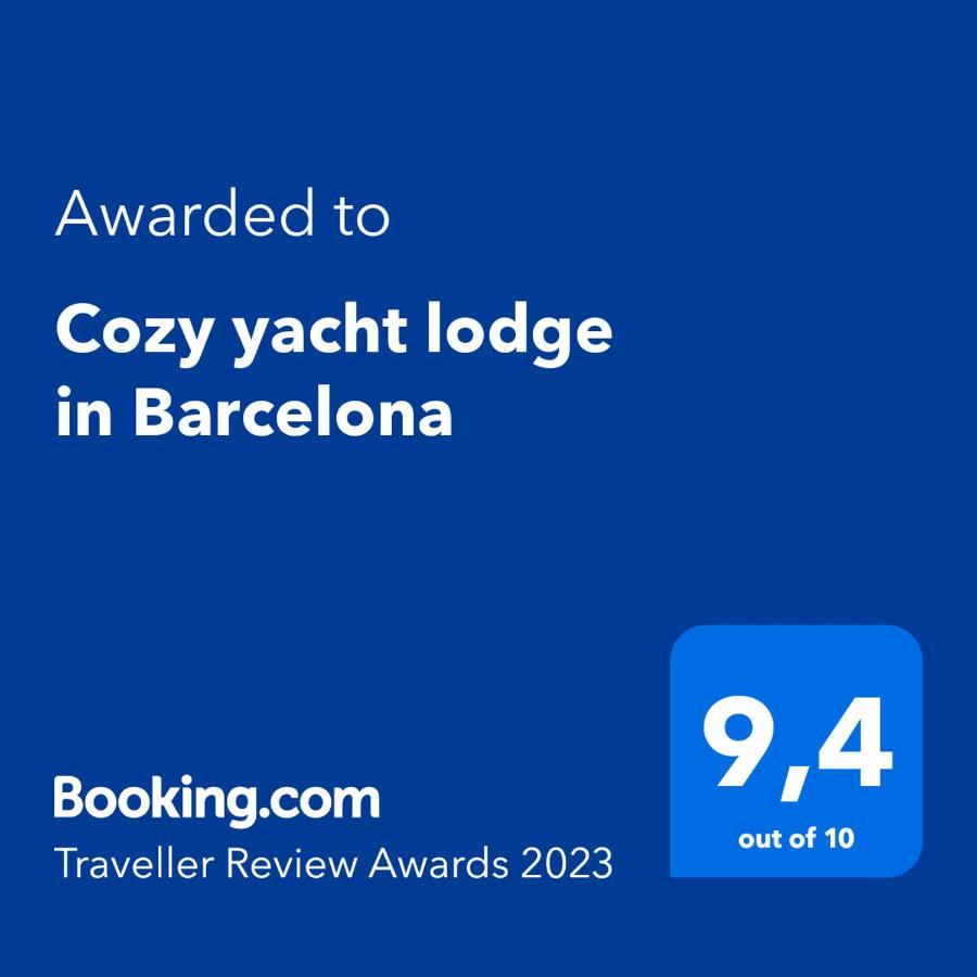 Cozy Yacht Lodge In Barcelona With Boat Tour Option Sant Adrià de Besòs Extérieur photo